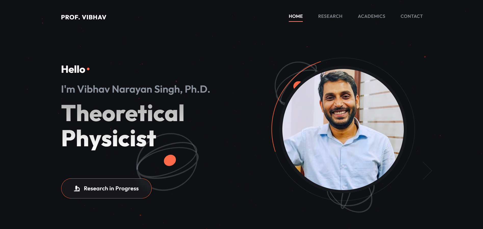 Building a Global Digital Identity for Prof. Vibhav Narayan Singh